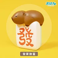 樂玩多 卡皮巴拉 紓壓慢回彈捏捏樂 發家致富款