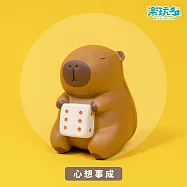 樂玩多 卡皮巴拉 紓壓慢回彈捏捏樂 心想事成款