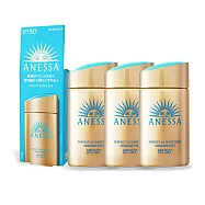 【3入組】SHISEIDO 資生堂 安耐曬金鑽高效防曬露NA 5X版SPF50+ PA++++(60ml)-百貨公司貨