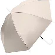 【日本Nakatani】UPF50+ 超大傘面 完全遮光 輕量直傘 ‧ 杏