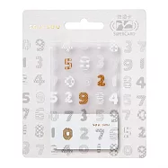 SOU.SOU SUPERCARD悠遊卡 數字遊戲(白)【受託代銷】