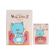 【日本KOBARU】昭和文房具系列 造型留言小信紙組 ‧ 小貓