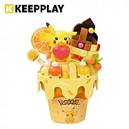 【正版授權】KEEPPLAY 積木公仔 寶可夢 甜筒系列 皮卡丘 益智玩具/玩具 啟蒙積木 神奇寶貝 Qman