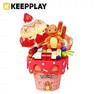 【正版授權】KEEPPLAY 積木公仔 寶可夢 甜筒系列 小火龍 益智玩具/玩具 啟蒙積木 神奇寶貝 Qman
