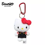 【日本正版授權】凱蒂貓 單寧系列 玩偶吊飾 娃娃/絨毛玩偶 Hello Kitty