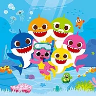 BABYSHARK 42片中型拼圖 I3