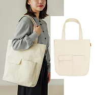 KOKUYO 筆電收納托特包- 白