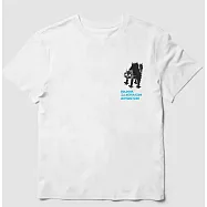 翡冷翠文創波隆那T恤|《最愛的點心(貓)》 L 白(S-XL)