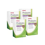 【GNC健安喜】益酵菌30B 30包x4入組(13隻專利益生菌/雙重益生質/19種消化酵素/300億菌數/改善細菌叢生態/維持消化道機能/奶素可食)