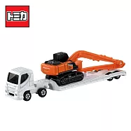 【日本正版授權】TOMICA NO.143 日立建機 ZX210-7 SLF 重機搬送車 玩具車 長盒 多美小汽車