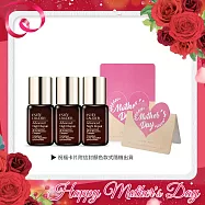 ESTEE LAUDER 雅詩蘭黛 特潤超導全方位修護露(7ml)X3-寵愛媽咪組附母親節祝福卡片-公司貨