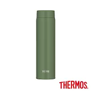 【THERMOS 膳魔師】可進洗碗機不鏽鋼真空保溫杯 600ml(JOQ-601-KKI) 軍綠色