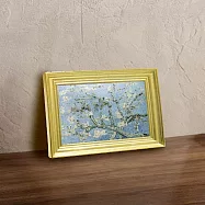 翡冷翠文創藝術立體畫框冰箱貼|梵谷《盛開的杏花》