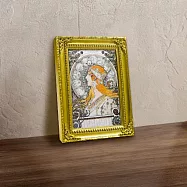 翡冷翠文創藝術立體畫框冰箱貼|慕夏《十二星座》