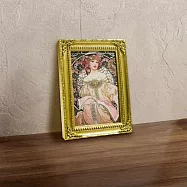 翡冷翠文創藝術立體畫框冰箱貼|慕夏《夢想》