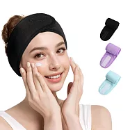 JIAGO 魔鬼氈洗臉髮帶 黑色