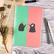 【conifer綠的事務】2026-25K跨年月計畫筆記本組 小倆口