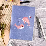 【conifer綠的事務】2026-25K跨年月計畫筆記本組 萌萌鯨