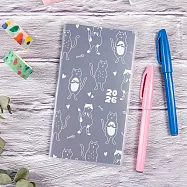 【conifer綠的事務】2026-48K跨年月計畫筆記本組 跩喵