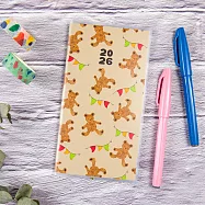 【conifer綠的事務】2026-48K跨年月計畫筆記本組 寶貝熊