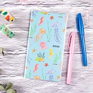 【conifer綠的事務】2026-48K跨年月計畫筆記本組 蔚藍海底