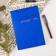 【conifer綠的事務】2026-25K線裝支票登記簿 會計專用 藍