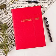 【conifer綠的事務】2026-25K活頁支票登記簿 會計專用 紅