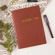 【conifer綠的事務】2026-25K活頁支票登記簿 會計專用 咖