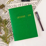 【conifer綠的事務】2026-25K活頁支票登記簿 會計專用 綠