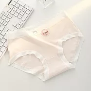 【唯蜜色】7A全褲抑菌云柔棉感無痕彈力女用內褲 L 膚色