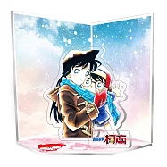 名偵探柯南原畫-壓克力場景組 柯南&小蘭