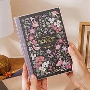 【wwiinngg】精緻燙金線裝筆記本(空白+方格)-暮紫飛鳥