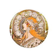 翡冷翠文創藝術立體陶瓷鍋墊|慕夏《十二星座》