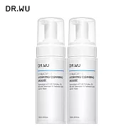 DR.WU 玻尿酸保濕潔顏慕斯150ML_2入組