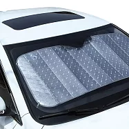 E.City_升級款加厚車用前後窗防曬降溫大遮陽擋 銀