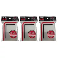 RLINE 日本製 70*96 三包共150枚 圓角大尺寸厚卡套 第三層 保護套 寶可夢 WS