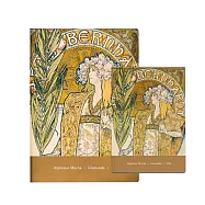 翡冷翠文創筆記本+L夾|慕夏《吉絲夢妲 Gismonda》