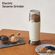 recolte 日本麗克特 Sesame Grinder 電動芝麻研磨機 RSG-1 奶油白