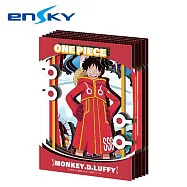 【日本正版授權】紙劇場 航海王 紙雕模型/紙模型/立體模型 PAPER SHADOW ART mini - 魯夫