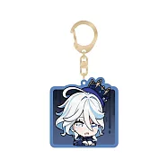 【正版授權】原神 Q版表情包飾系列 壓克力吊飾 鑰匙圈/吊飾 楓丹廷/愚人眾 - 芙寧娜
