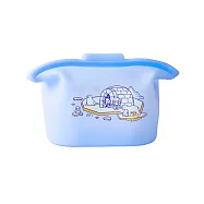 【仁舟淨塑】霹靂聯名好矽包1000ml - 2款 (食物袋/密封袋/保鮮袋/分裝袋) 極地守護 銀雪藍