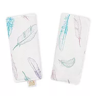 波蘭 Maylily 竹纖推車安全帶保護套- 輕羽天堂粉