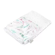 波蘭 Maylily 竹纖柔雲毯- 輕羽天堂粉(白)