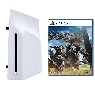 PS5專用Ultra HD Blu-ray光碟機[台灣公司貨]+PS5《魔物獵人 荒野 Monster Hunter Wilds》中文版