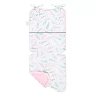 波蘭 Maylily 竹纖雙面推車墊- 輕羽天堂粉