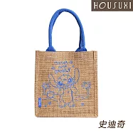 【HOUSUXI舒希】迪士尼系列-刺繡麻布袋-A3(5款任選) 史迪奇