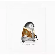 【 Dear Hancock 】Cool Dad Penguin 萬用卡 #gc_509