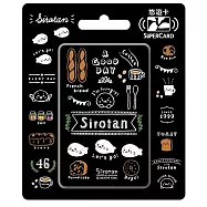 海豹小白Supercard悠遊卡 黑板插畫【受託代銷】