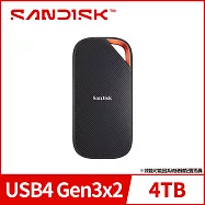 SanDisk E82 4TB 行動固態硬碟 公司貨