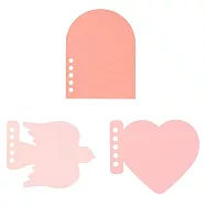 【日本Mark&rsquo;s】PapiKnot 5孔補充造型內頁 ‧ 粉色(6枚入)